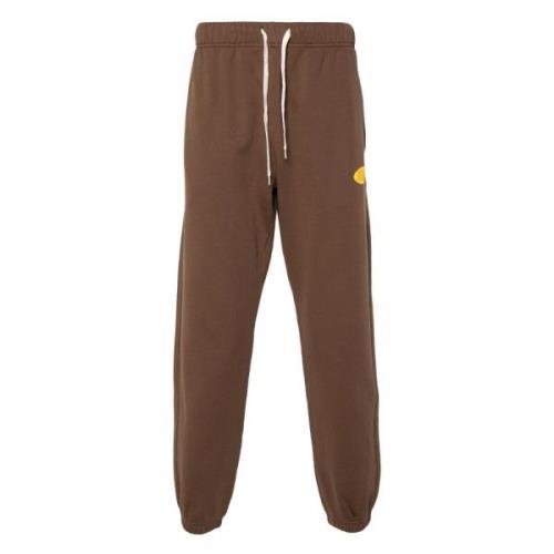 Autry Sporty Logo Print Sweatpants Brown, Herr