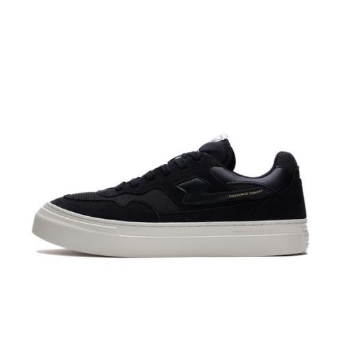 S.w.c. Stepney Workers Club Nubuck Sneakers för Modern Man Black, Herr