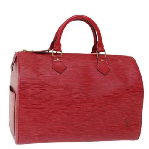 Louis Vuitton Vintage Pre-owned Laeder louis-vuitton-vskor Red, Dam