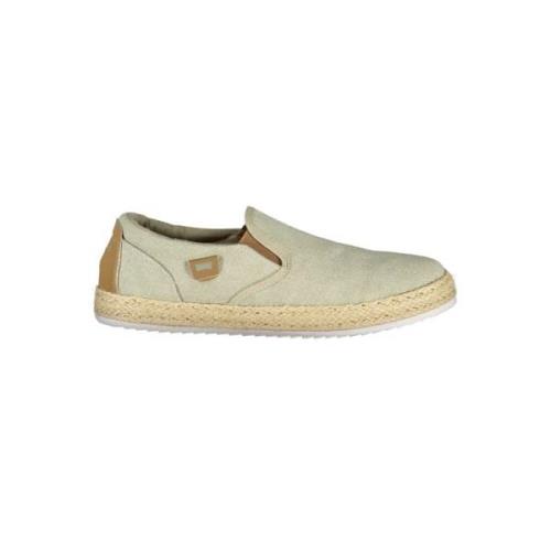 Carrera Beige Sneaker, Utan Snören, Kontrastdetaljer Beige, Herr