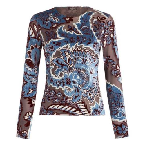 Etro Stilfull TOP för Modeentusiaster Multicolor, Dam