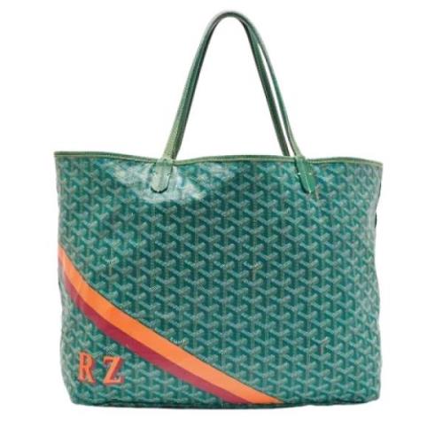 Goyard Vintage Pre-owned Laeder totevskor Green, Dam