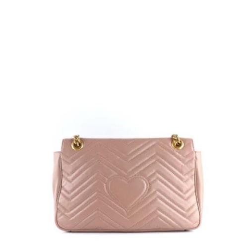 Gucci Vintage Pre-owned Laeder gucci-vskor Pink, Dam