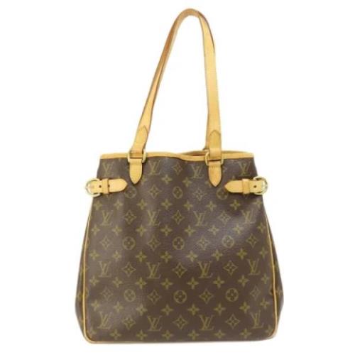 Louis Vuitton Vintage Pre-owned Tyg louis-vuitton-vskor Brown, Dam