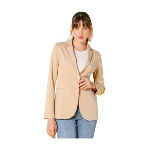 Mason's Helena Damblazer i Jersey Beige, Dam