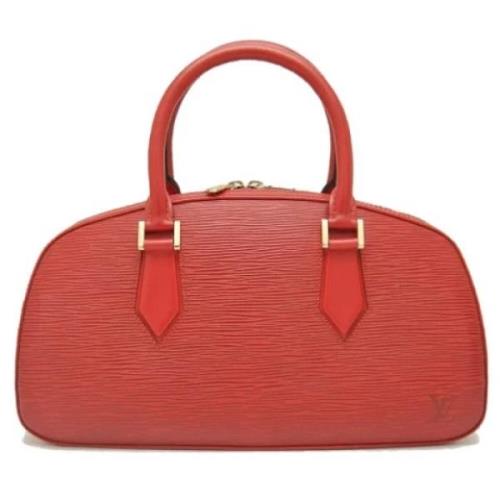 Louis Vuitton Vintage Pre-owned Laeder handvskor Red, Dam