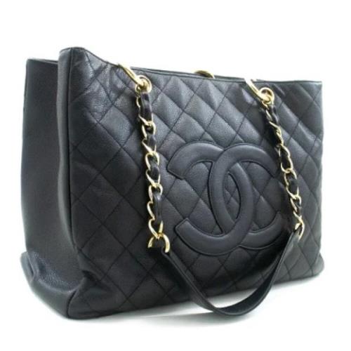 Chanel Vintage Pre-owned Laeder chanel-vskor Black, Dam