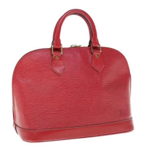 Louis Vuitton Vintage Pre-owned Laeder louis-vuitton-vskor Red, Dam