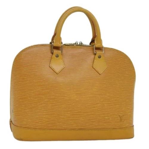 Louis Vuitton Vintage Pre-owned Laeder louis-vuitton-vskor Yellow, Dam