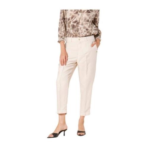 Mason's Sommar Dam Chino Joggerbyxor Beige, Dam