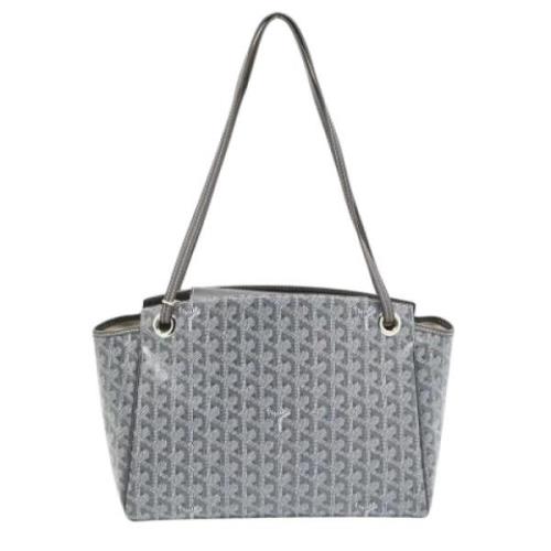 Goyard Vintage Pre-owned Laeder totevskor Gray, Dam