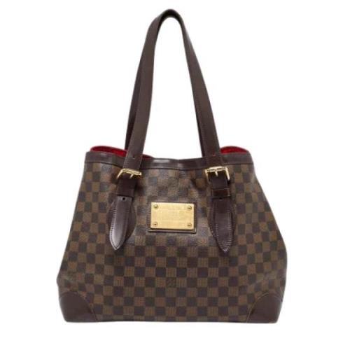 Louis Vuitton Vintage Pre-owned Canvas louis-vuitton-vskor Brown, Dam