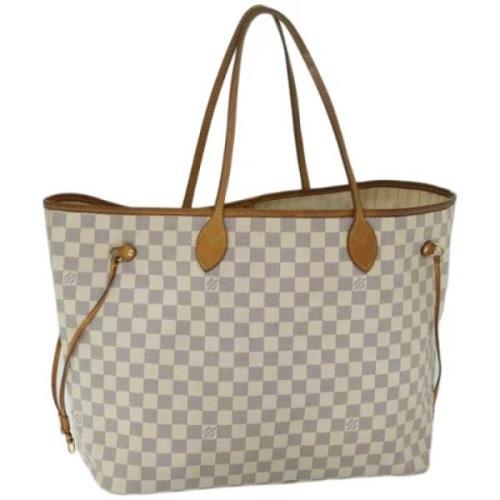 Louis Vuitton Vintage Pre-owned Canvas louis-vuitton-vskor White, Dam