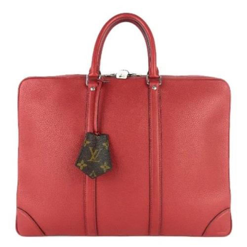 Louis Vuitton Vintage Pre-owned Laeder louis-vuitton-vskor Red, Dam