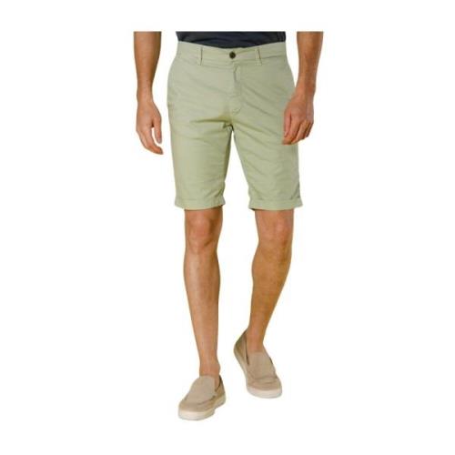 Mason's London Herr Chino Bermuda Shorts Green, Herr