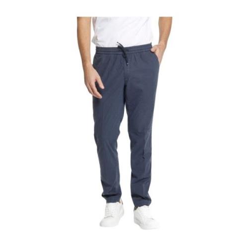 Mason's Herr Chino Joggerbyxor Marinblå Blue, Herr