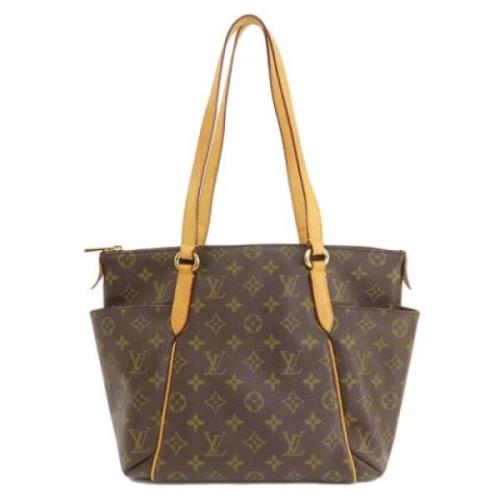 Louis Vuitton Vintage Pre-owned Tyg louis-vuitton-vskor Brown, Dam