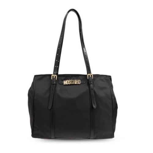 Moschino Väska typ shopper Black, Dam