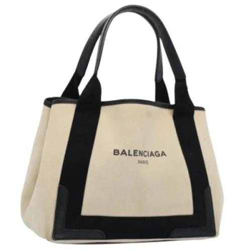 Balenciaga Vintage Pre-owned Laeder totevskor Beige, Dam