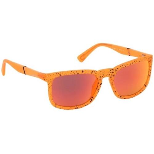 Diesel Orange Acetat Unisex Solglasögon Orange, Unisex