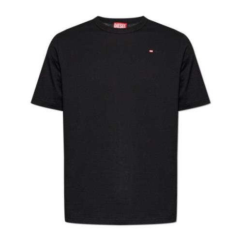 Diesel T-shirt T-Adjust-Microdiv Black, Unisex