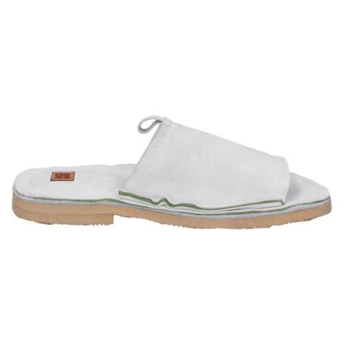 Moma Suede Dam Sandaler White, Dam