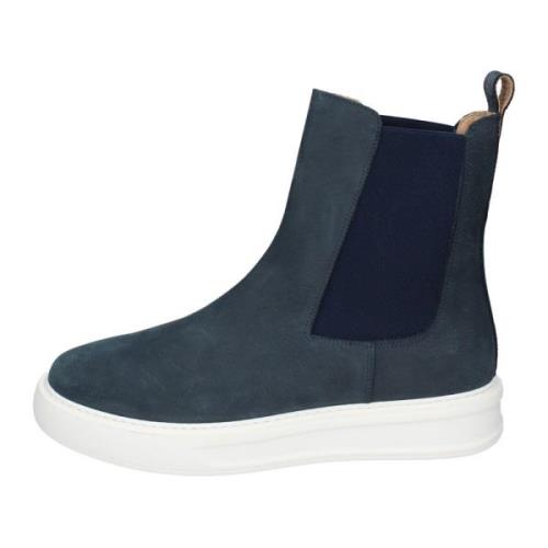 Stokton Nubuckläder Ankelboots Herr Blue, Herr