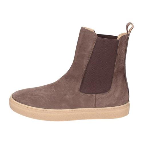 Stokton Nubuckläder Ankelboots Herr Brown, Herr