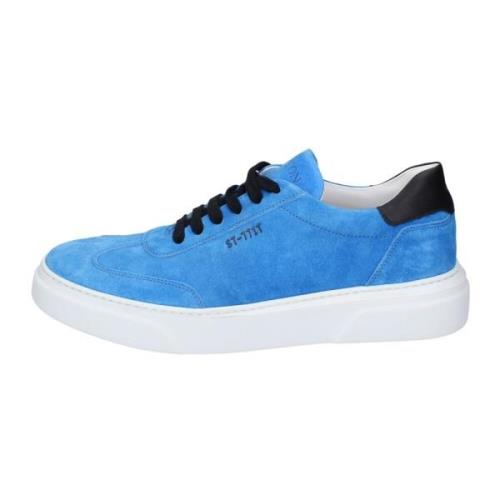 Stokton Mocka Herr Sneakers Blue, Herr