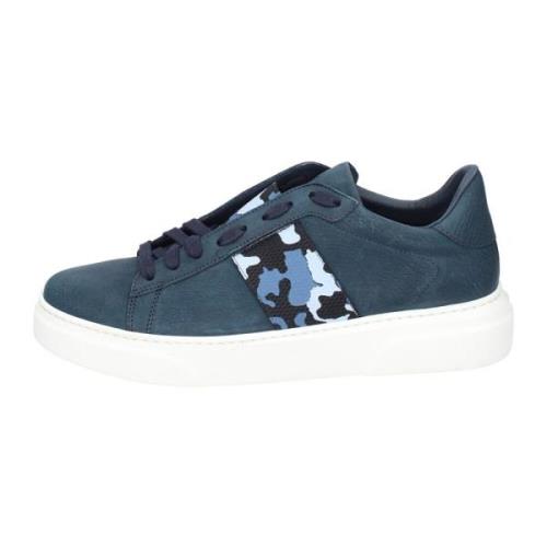 Stokton Läder Herr Sneakers Blue, Herr