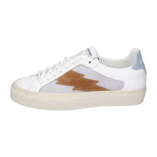 Stokton Läder Damsneakers Stiliga Skor Multicolor, Dam