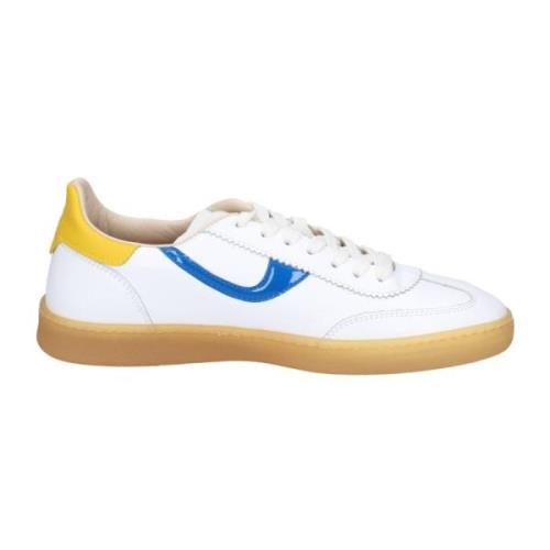 Moma Läder Sneakers för Kvinnor White, Dam