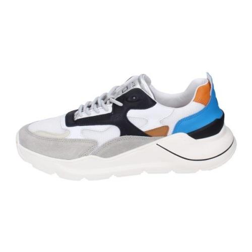 D.a.t.e. Fuga Textil Sneakers för Män Multicolor, Herr