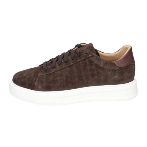 Stokton Mocka Herr Sneakers Brown, Herr