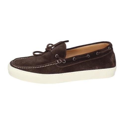 Stokton Mocka Loafers för Män Brown, Herr