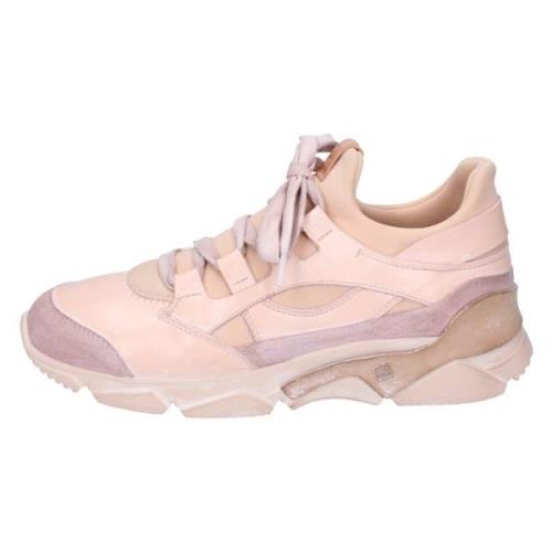 Moma Läder Sneakers för Kvinnor Pink, Dam