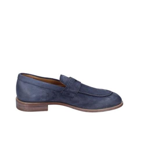 Moma Semskade Loafers för Män Blue, Herr