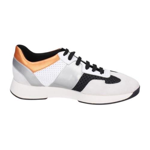 Geox Läder Sneakers för Kvinnor Multicolor, Dam