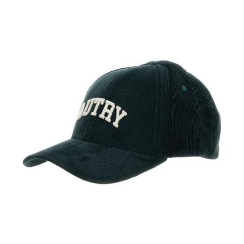 Autry Grön Corduroy Baseball Cap Green, Herr