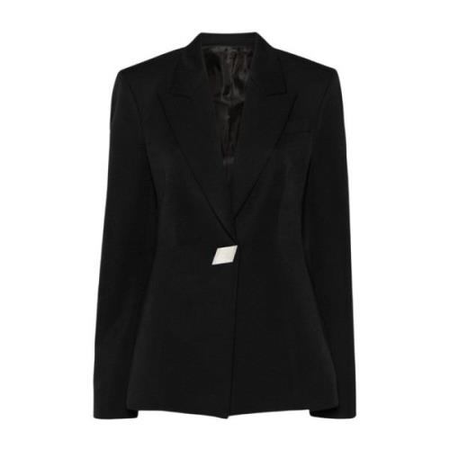 The Attico Svart Blazer Jackor Black, Dam