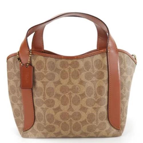 Coach Pre-owned Pre-owned Plast handvskor Brown, Dam