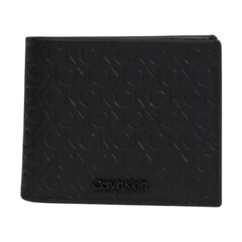 Calvin Klein Herr Bifold Plånbok med Myntficka Black, Herr