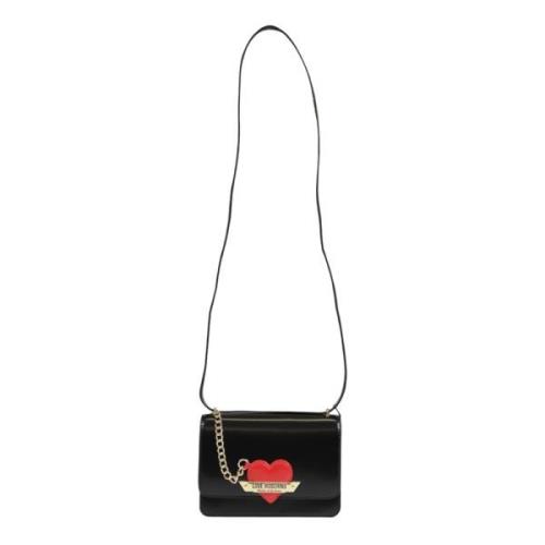 Love Moschino Damväska Höst/Vinter Kollektion Black, Dam