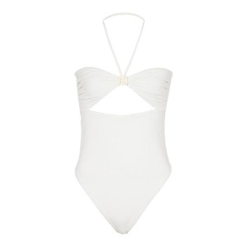 Balmain B bandeau baddräkt White, Dam