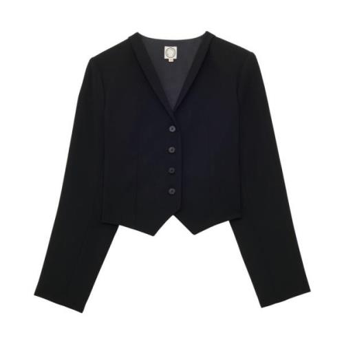 Ines De La Fressange Paris OLE Jacket Black, Dam