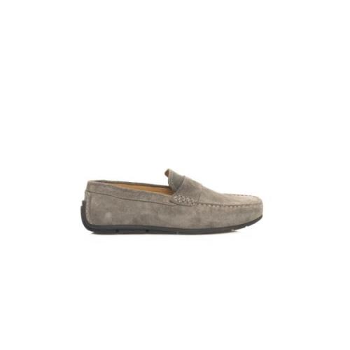 Cerruti 1881 Herr Läder Driver Moccasins Gray, Herr