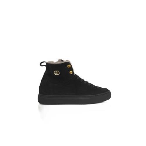 Cerruti 1881 Hög Topp Gummisula Sneakers Black, Dam