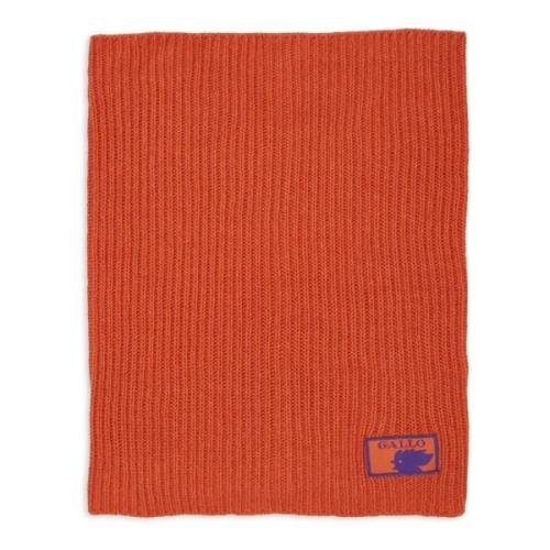 Gallo Orange Ull Cashmere Halsvärmare Orange, Unisex