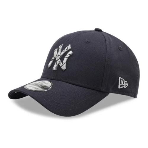 New Era Yankees Marble Infill 9Forty Neyyan Keps Blue, Herr