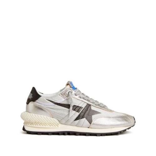 Golden Goose Silver Löparskor Gray, Herr